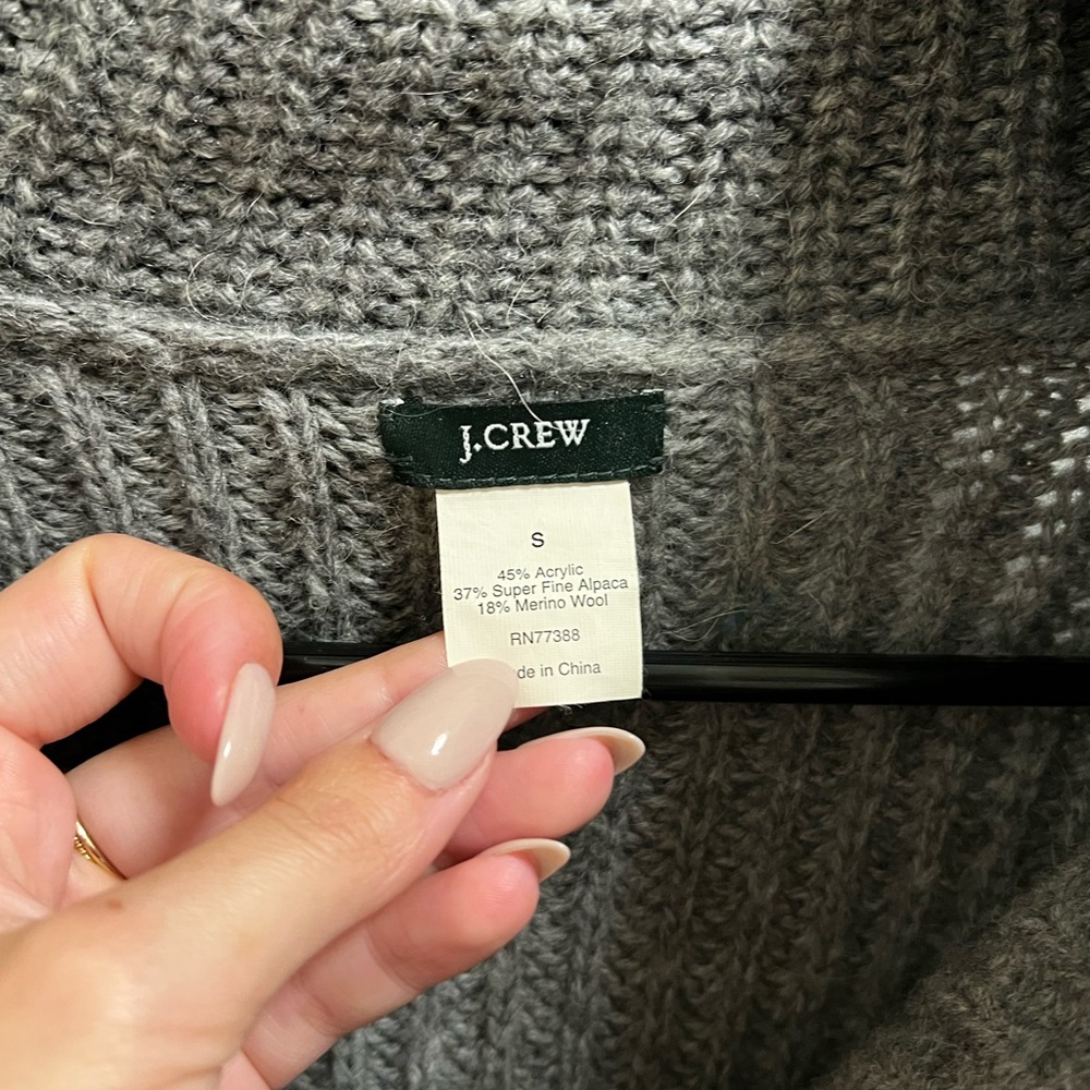 Jcrew wool blend sweater, size S